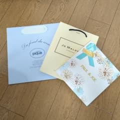 gelatopique　JO MALONE　PAUL&JOE紙袋3点セットのサムネイル