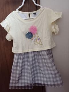 半袖 ワンピース 110cmのサムネイル