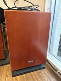 DENON DSW-33SGサブウーファー 本体 木目調のサムネイル