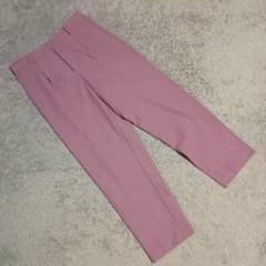 ✨GU✨ジーユー♡ボトムス♡ストレート♡オシャレ♡シンプル♡パープル(L)