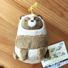 なんでもいきもの　ふさしっぽマスコット　タヌキ