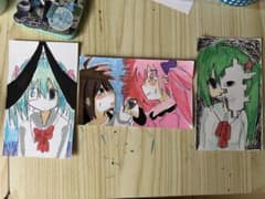 カード 3枚入 萌え絵のサムネイル