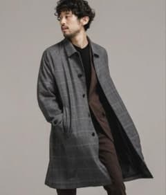 ナノユニバース　CARREMANドロップバルカラーコートのサムネイル