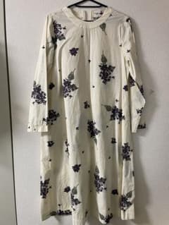 chamble de charme花柄長袖ワンピースのサムネイル
