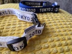 生産終了東京2020オリンピック限定犬用首輪Sサイズ2本セットのサムネイル