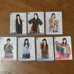 櫻坂46 ビルディバイド トレーディングカード 7枚セット N +のサムネイル