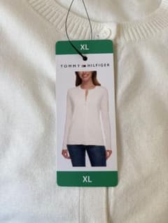 【新品タグ付き】TOMMY HILFIGER トミー 長袖カーディガン XLのサムネイル