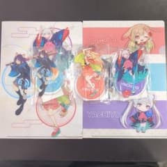 ラウンドワン限定 超かぐや姫 アクリルスタンド3種セット クリア 