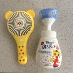 ビオレ しまじろう泡スタンプハンドソープ ・ハンディファンのサムネイル