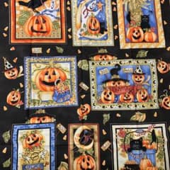 ハロウィン柄布地のサムネイル
