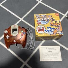 【希少】 動作確認済み　ドリームキャスト　クリアオレンジコントローラーのサムネイル