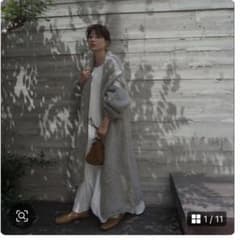 ETRE TOKYO ローゲージニットロングカーデイガン ETRE TOKYO ローゲージニットロングカーディガン