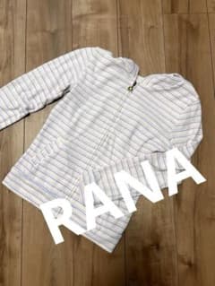 RANA Women's Swimsuit, Towel Fabric Hoodie, Striped