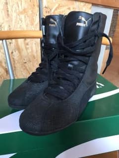 PUMA プーマ 黒 スニーカー ハイカットのサムネイル