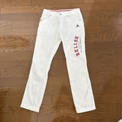 le coq sportif レディース ゴルフ パンツ ホワイトのサムネイル