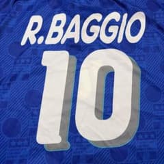 【美品】94年 アメリカW杯 イタリア代表 ロベルト・バッジョ ＃10レプリカのサムネイル