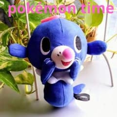 タグ付き　ポケモン　ポケモンタイム　アシマリ　マスコット　ぬいぐるみ アシマリ ポケモンタイム pokémon time ポケモンセンター マスコット