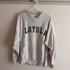 Champion リバースウィーブ スウェット グレー LOYOLAのサムネイル