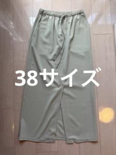 UNITED ARROWS カーキ　ロングスカート　日本製のサムネイル