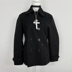 ダークコアy2k平成ギャルパンクロック韓国 ウールコートピーコート