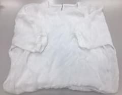 【新品】白カットソー ブラウス ネックレス付きのサムネイル