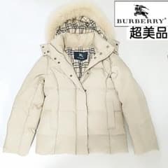 超美品 BURBERRY LONDON ダウンジャケット ノバチェック三陽商会