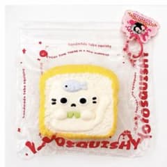 YoYosquishy どうぶつトースト　ねこ　スクイーズのサムネイル