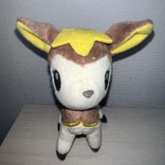 【早い者勝ち】ポケモンセンター　シキジカ　鹿　ふゆ　ぬいぐるみ　茶　希少のサムネイル