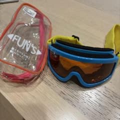 FUN'S スキー スノーボード 子ども用ゴーグル ケース付きのサムネイル