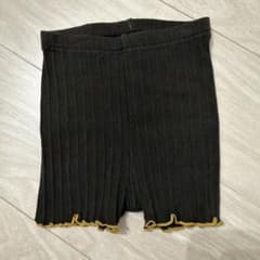 マーキーズ　MARKEY' S リブペチパンツ 100 チャコール　レギンスのサムネイル