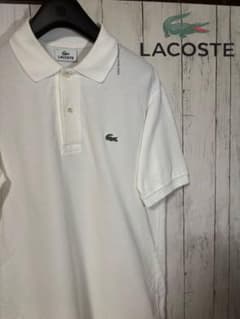 Thumbnail of LACOSTE ラコステ ホワイト ポロシャツ 美品