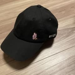 BT21 キャップ ブラック 刺繍ロゴ 帽子のサムネイル