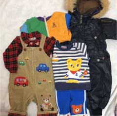 ミキハウス ★ダブルビー80センチ6点まとめ売りのサムネイル