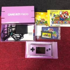 ★レア★ゲームボーイミクロ★箱付き★のサムネイル
