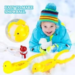 ★雪玉メーカー ダック型 スノーボールメーカー アヒル　2個セット