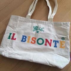 未使用！IL BISONTE トートバッグ①のサムネイル