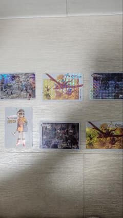 【期間限定値下げ中】クロノトリガー　カードセット6枚 期間限定値下げ中】クロノトリガー カードセット6枚 - メルカリ
