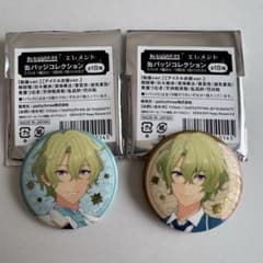 あんスタ 缶バッジ 巴日和 2個セット 追憶セレクション エレメント 
