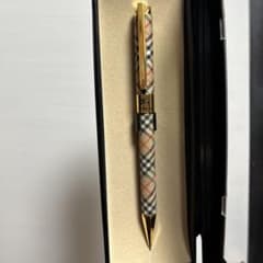 レア】BURBERRY バーバリー ノバチェック シャーペン 布張り 廃盤品