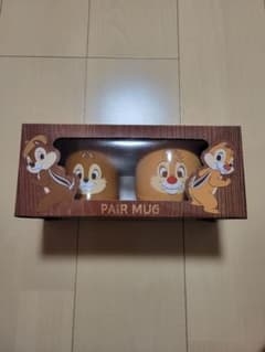 ディズニー チップとデール ペアマグカップ コップのサムネイル