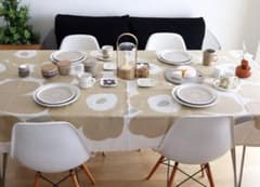 マリメッコ　テーブルクロス　新品 cortina］マリメッコのテーブルクロス生地リニューアル発売