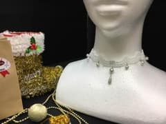 クリスマスプレゼント♡レースチョーカー♡ホワイトのサムネイル