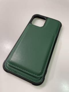 iPhone12 Magsafe対応 ケース　スタンド機能 背面ポケット取外し可のサムネイル