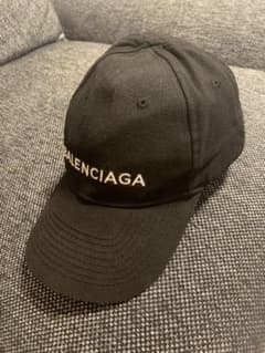 ✨超美✨BALENCIAGA　ロゴキャップ　L59　マジックテープ　ユニセックスのサムネイル