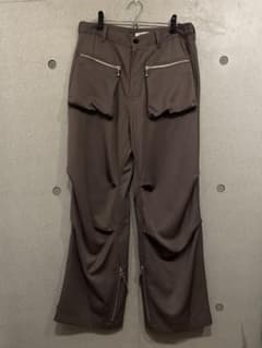 MATSUFUJI Wool Cargo Pocket WideTrousersのサムネイル