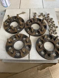 ワイトレ　15mm pcd100  5穴　ネジ1.25のサムネイル