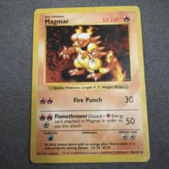 ポケモンカード ブーバー Magmar 英字旧裏面 - メルカリ