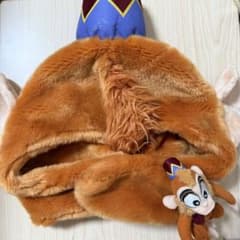 Disney - ディズニー　アラジン　アブー　ファンキャップ  被り物　帽子 ディズニー アラジン アブーのファンキャップ フリーサイズ 帽子