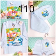 韓国ロボカーポリー キッズパジャマ上下セット110のサムネイル