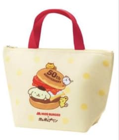MOS BURGER × 폼 폼 푸딩 보냉 토트 백 2 개 세트